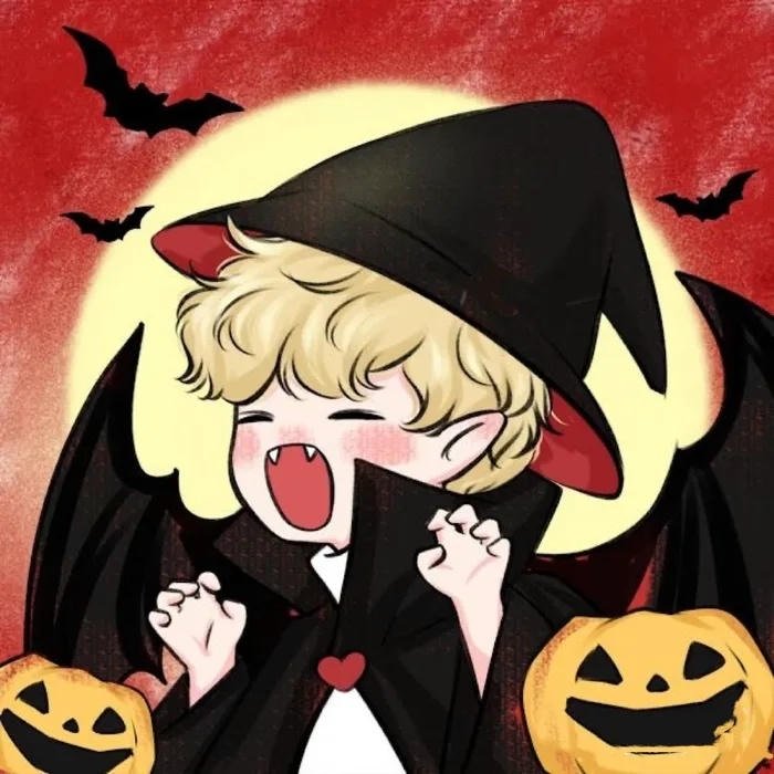 avatar đôi cho 2 người halloween nam