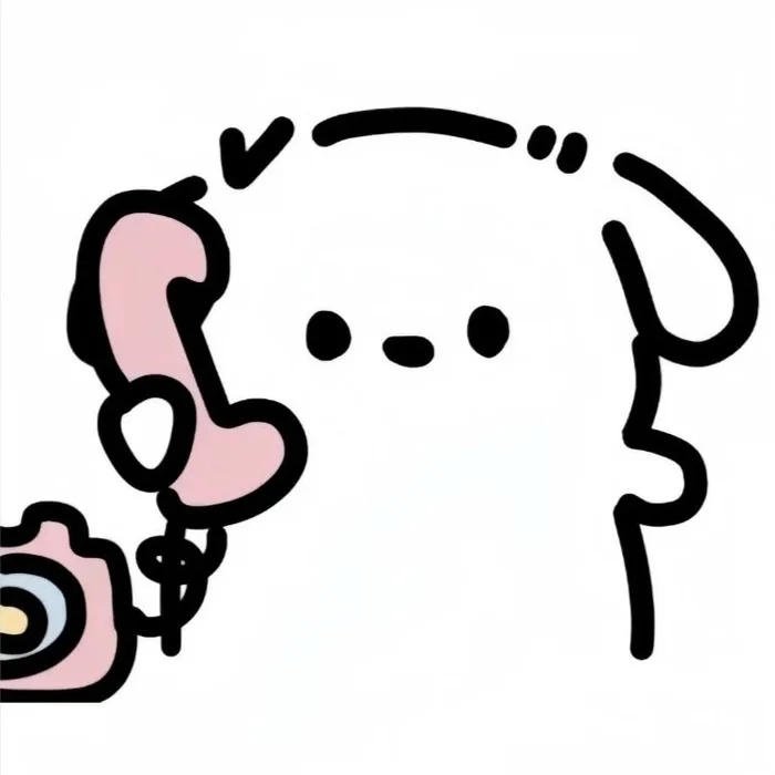 avatar đôi cho 2 người mèo hồng