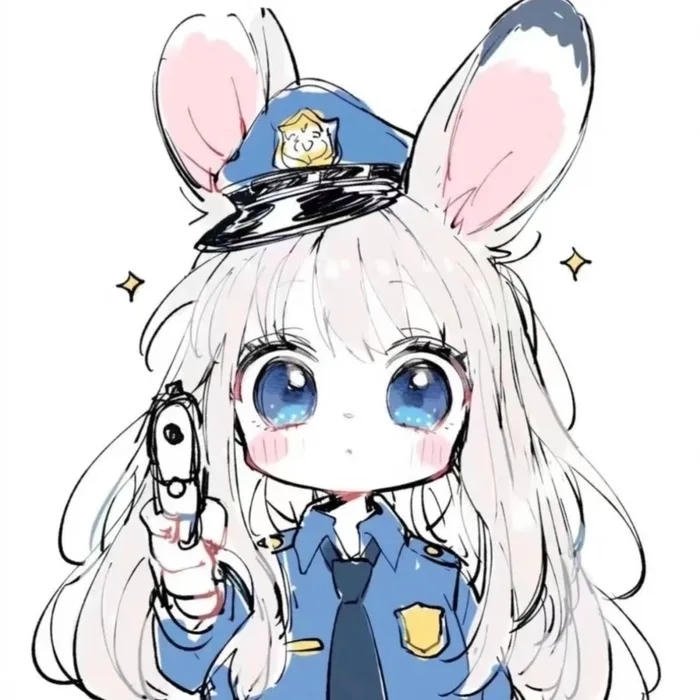 avatar đôi cho 2 người thỏ