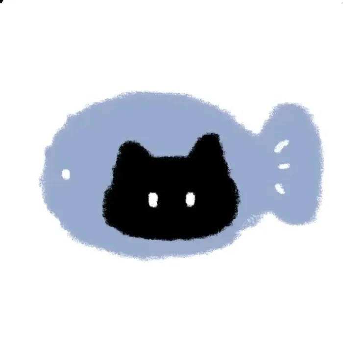 avatar đôi cute mèo đơn giản nam