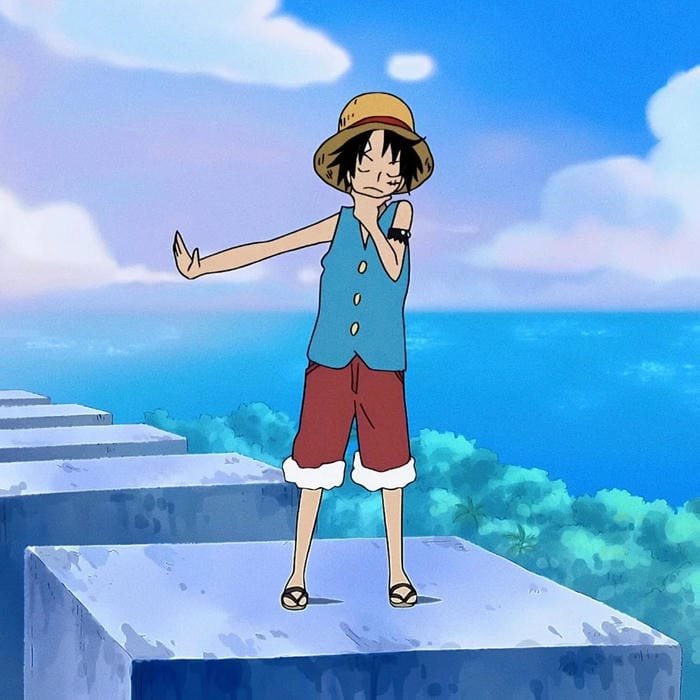 avatar luffy bựa