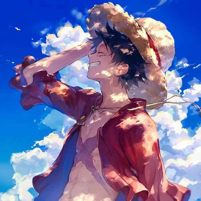avatar luffy chibi