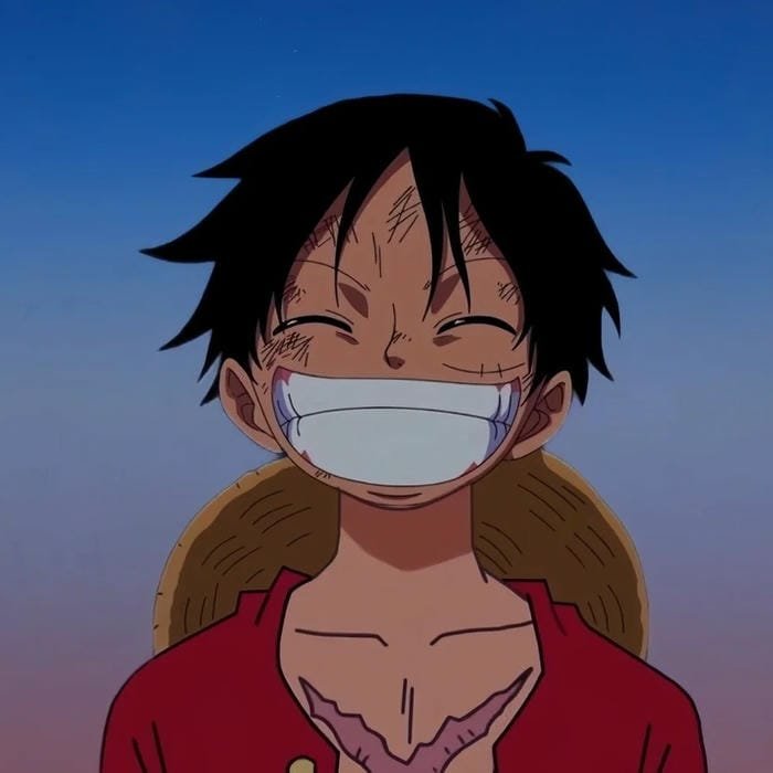 avatar luffy dễ thương