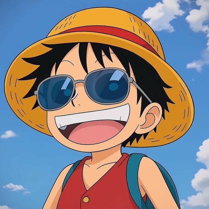 avatar luffy hoạt hình