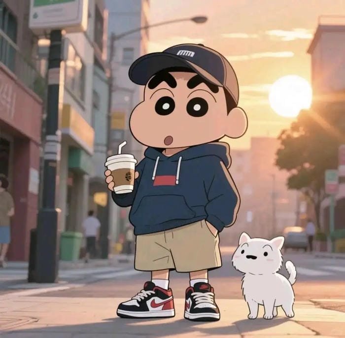 avatar shin đáng yêu