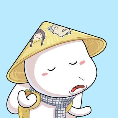 avatar thỏ bảy màu chill