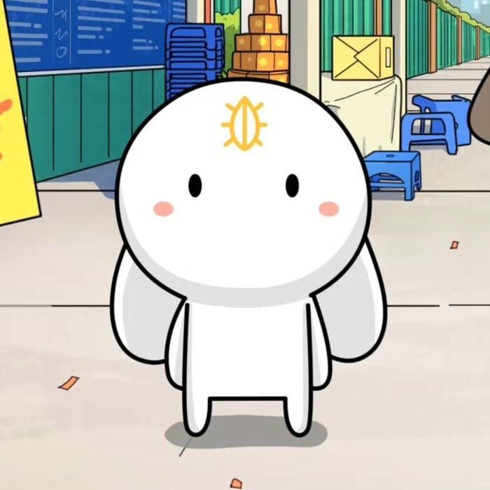 avatar thỏ bảy màu đáng yêu nhất