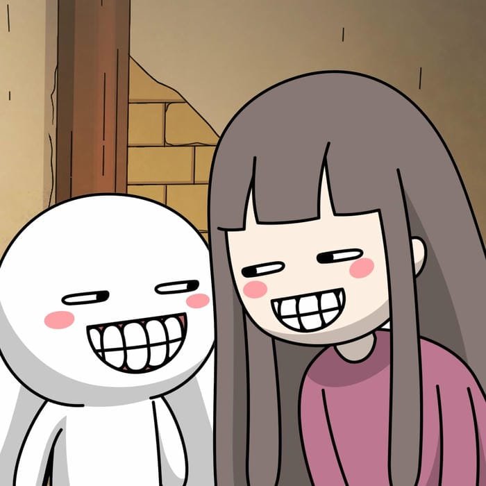 avatar thỏ bảy màu troll