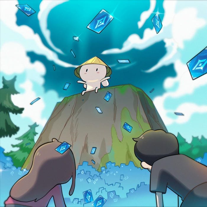 avatar thỏ bảy màu tức giận