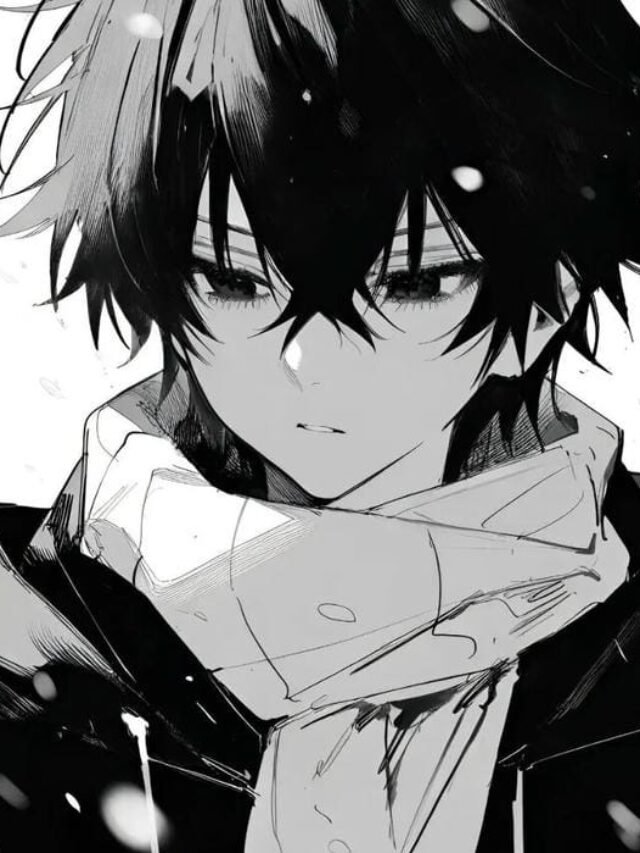 Lưu ngay 108+ avatar anime đen trắng ấn tượng và cá tính