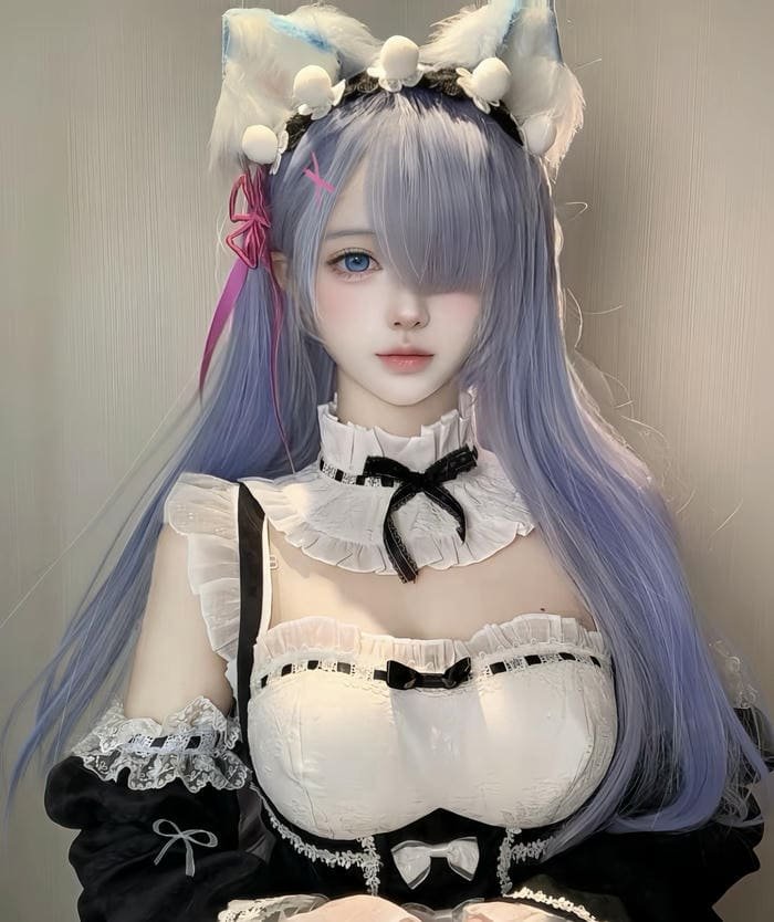 gái xinh cosplay anime phong cách Nhật Bản