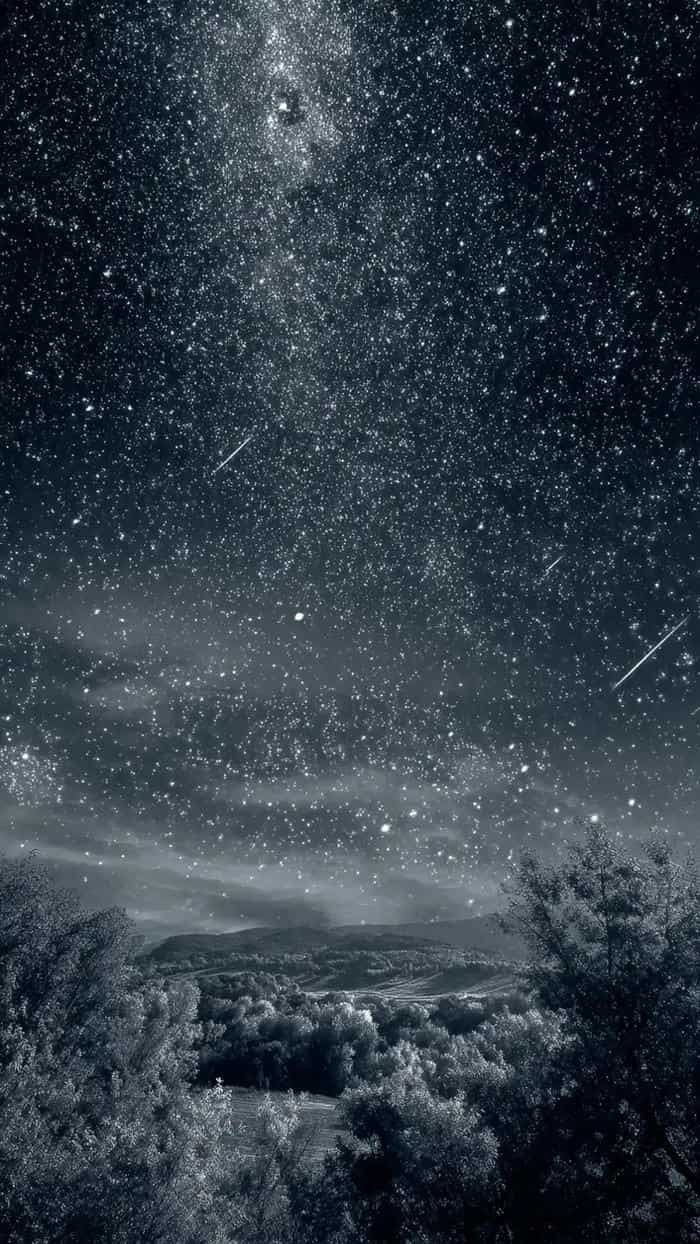 hình ảnh bầu trời đêm buồn 4k rất đẹp