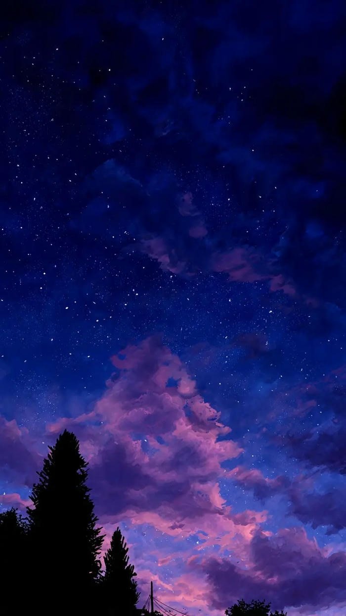 hình ảnh bầu trời đêm buồn đẹp