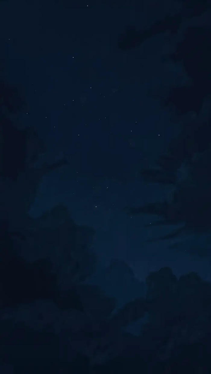 hình ảnh bầu trời đêm buồn rất cô đơn