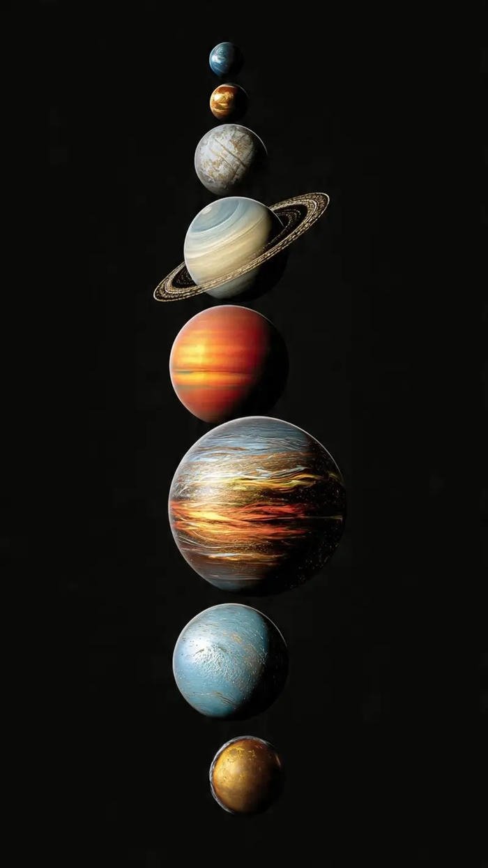 hình ảnh 3D các hành tinh đẹp