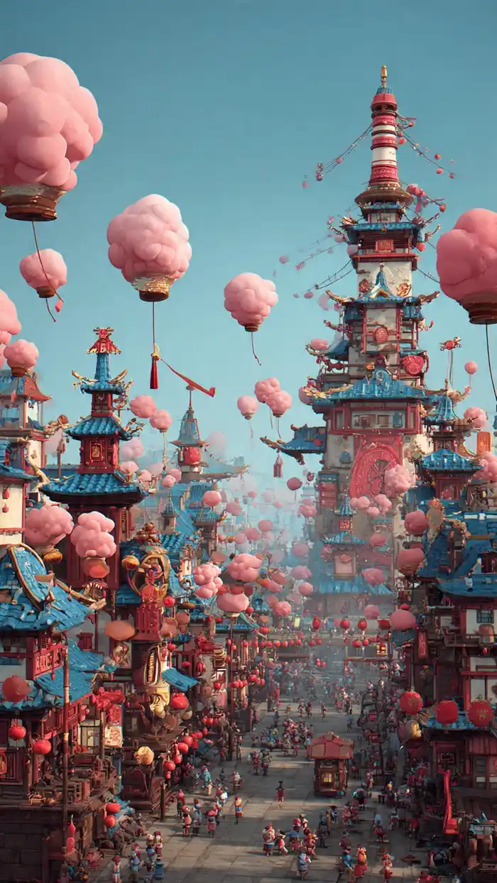 hình ảnh lễ hội mùa xuân 4k cực đẹp