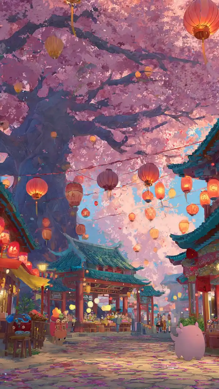 hình ảnh lễ hội mùa xuân đẹp