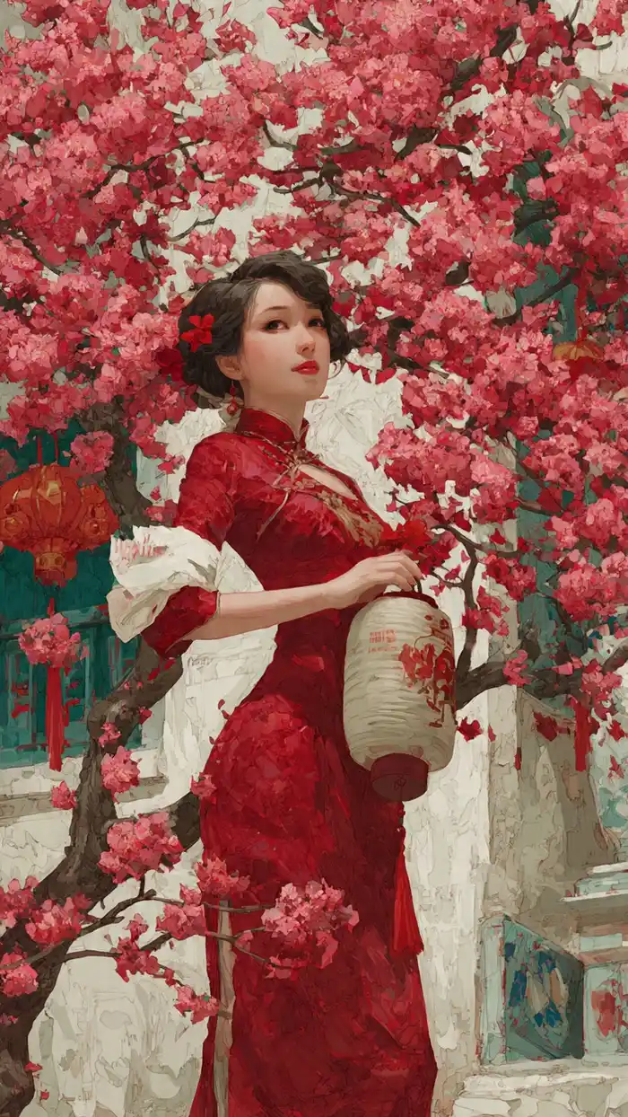 hình ảnh lễ hội mùa xuân rất đẹp