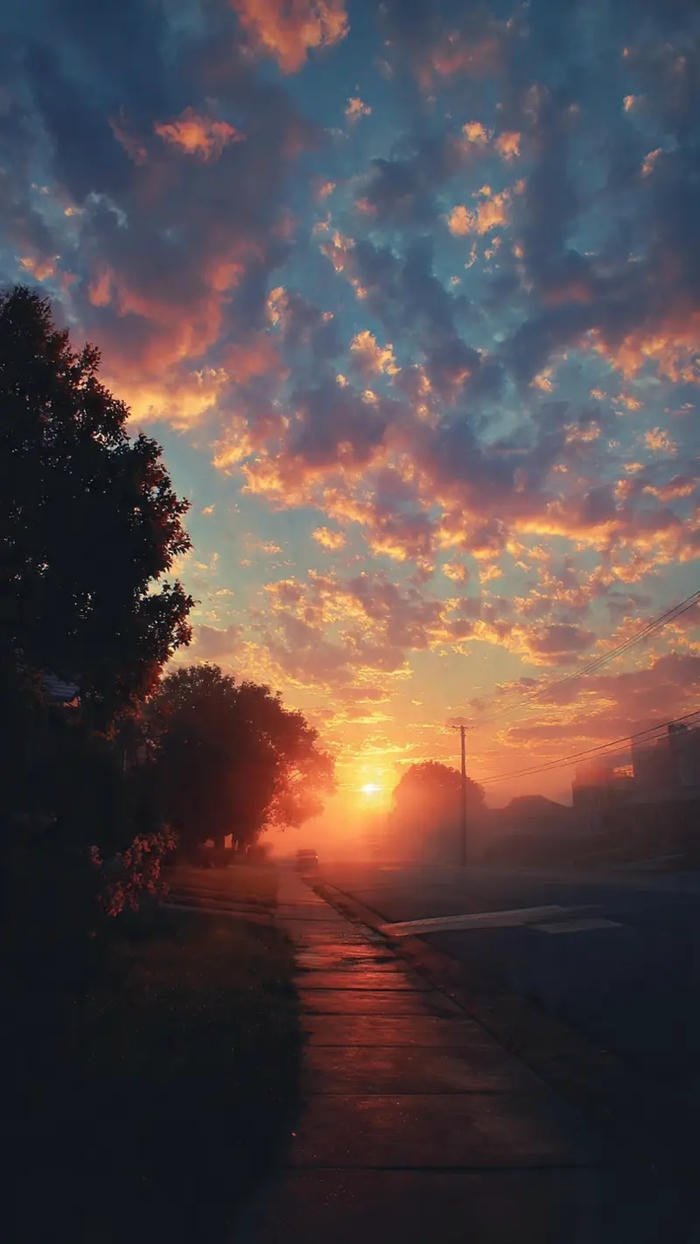 bình minh đẹp ở nhật