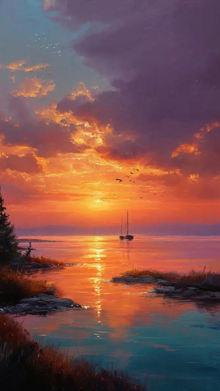 hình ảnh mặt trời mọc ở biển thơ mộng