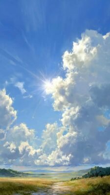 hình nền trời nắng cực đẹp