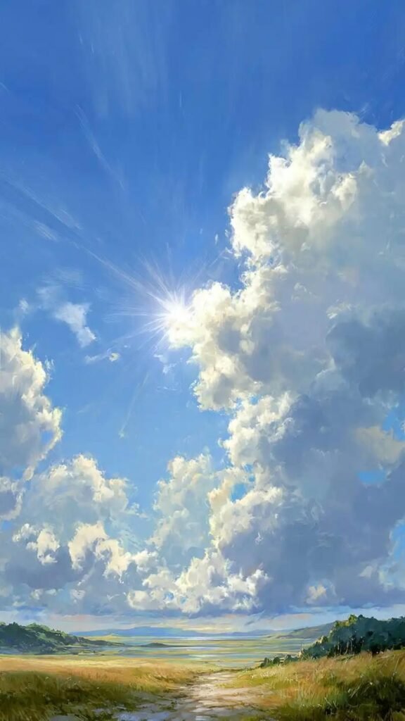 hình nền trời nắng cực đẹp