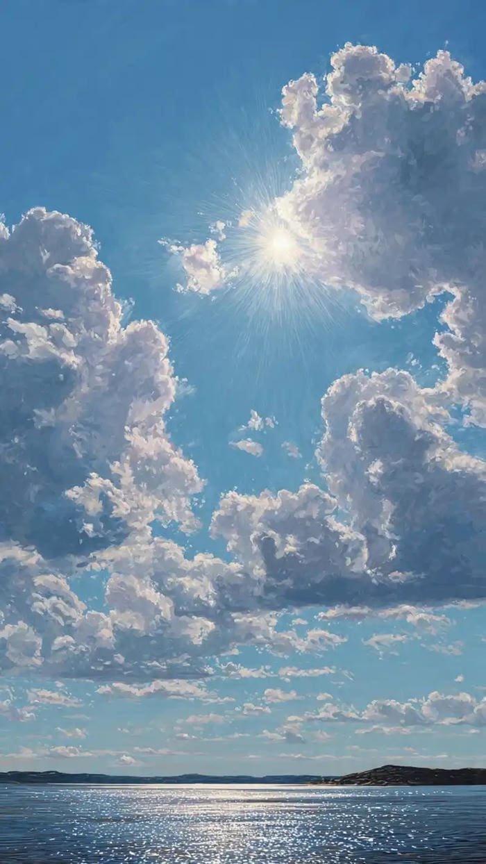 hình ảnh trời nắng chang chang