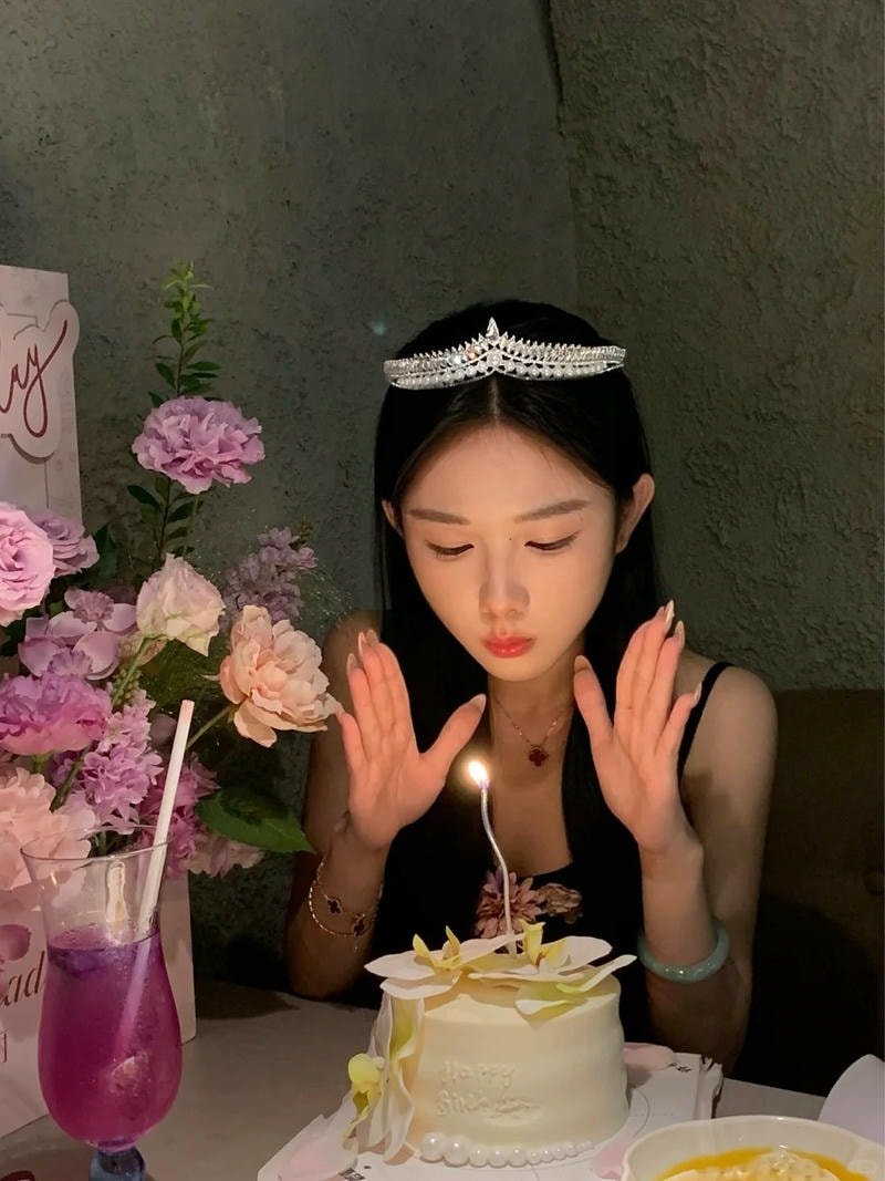 hình gái xinh chúc mừng sinh nhật