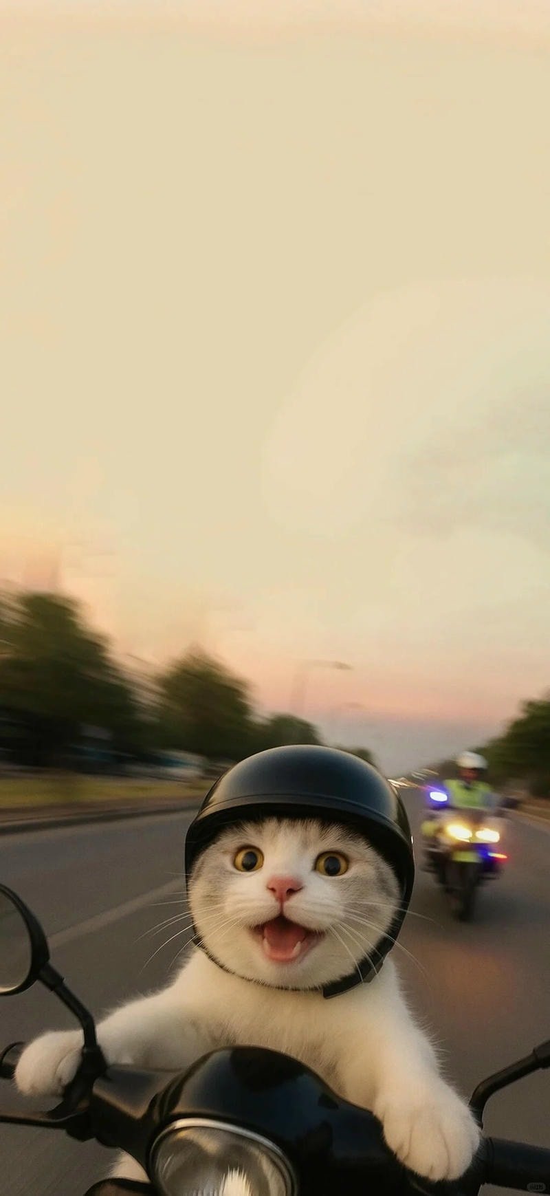 hình nền meme mèo