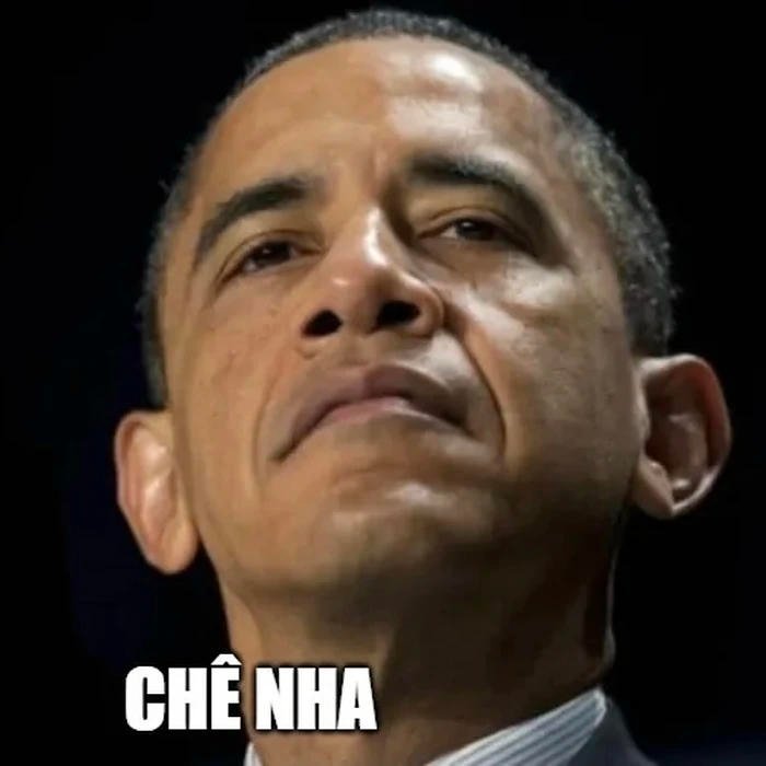 meme chê obama