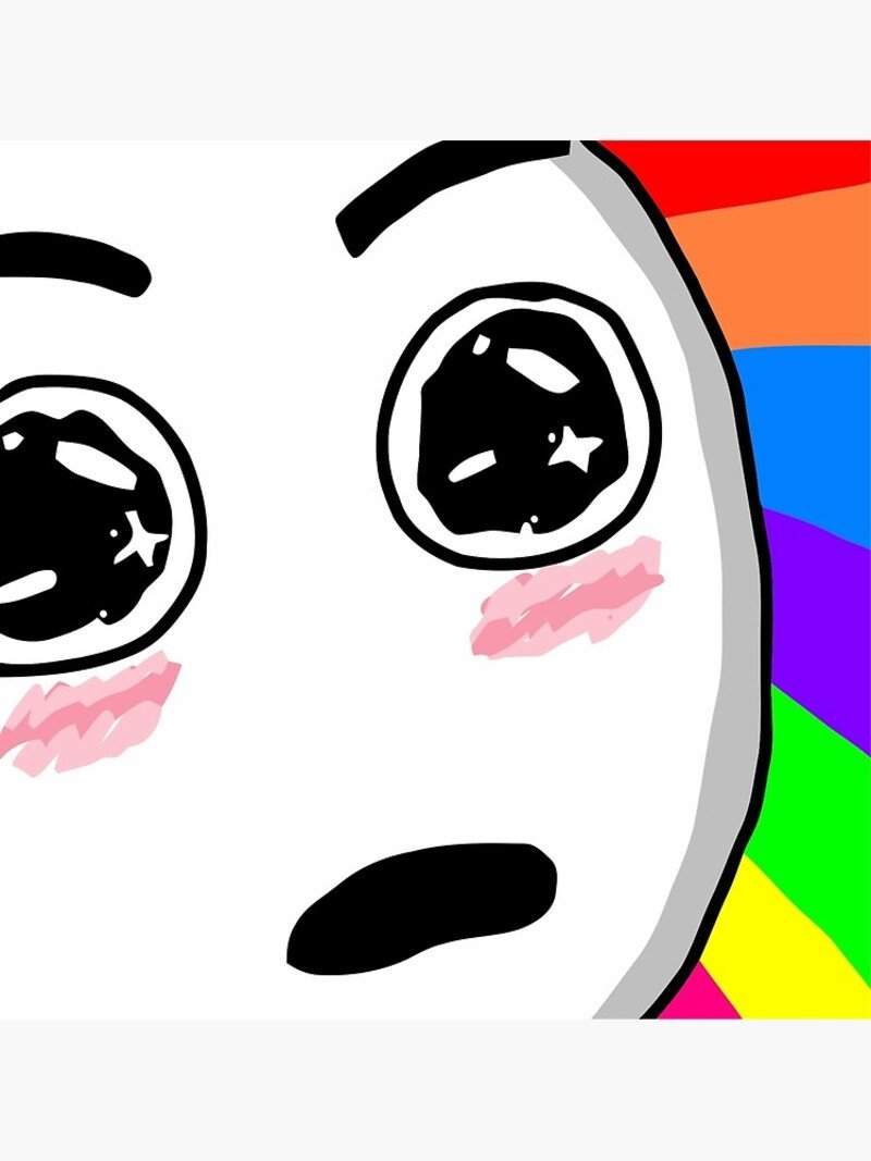 meme wow cầu vồng