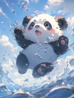 wallpaper gấu trúc