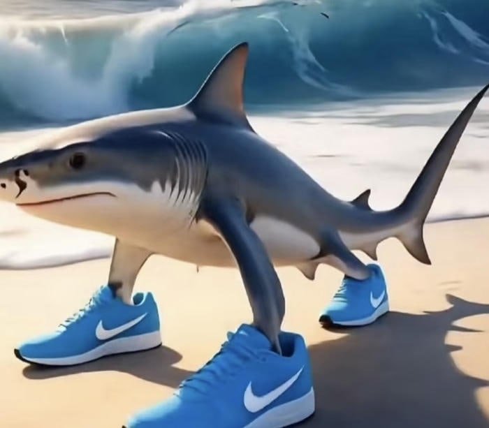 Ảnh cá mập anime cực cute