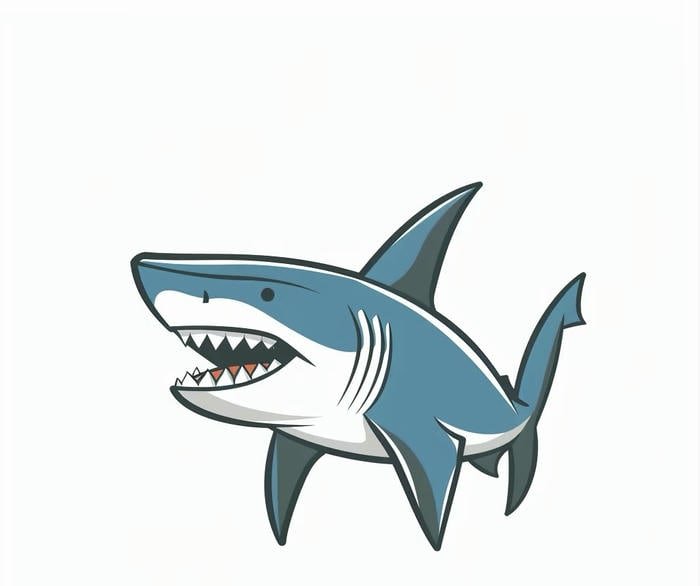 Ảnh cá mập anime cực kỳ ngộ