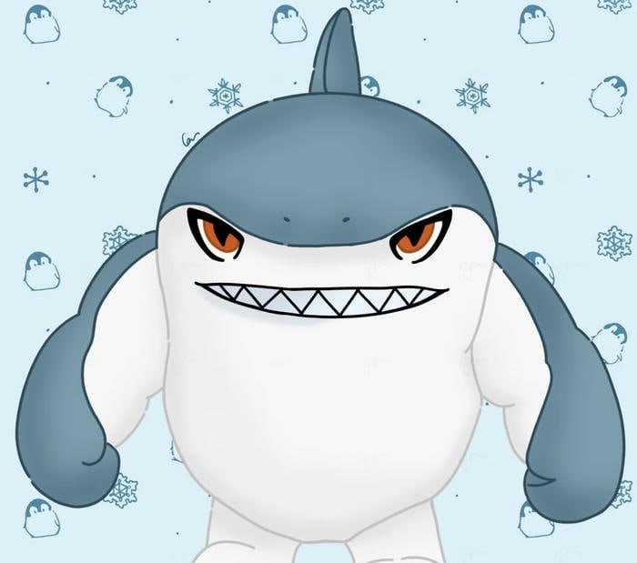 Anime cá mập dễ thương