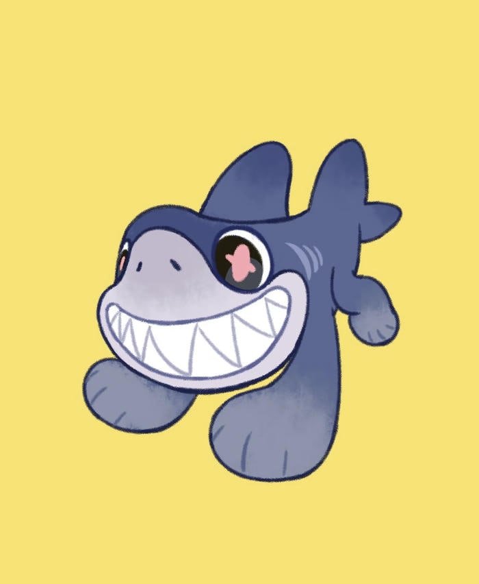 Anime cá mập mini