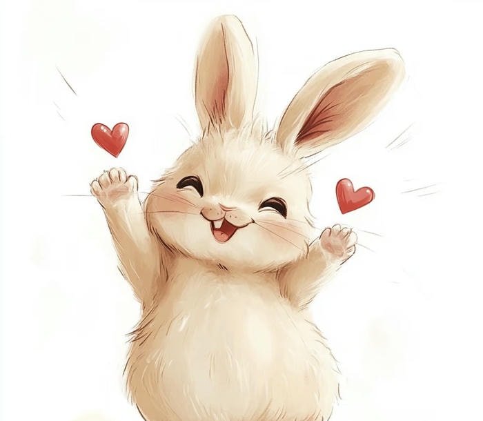 Anime thỏ phù hợp avatar