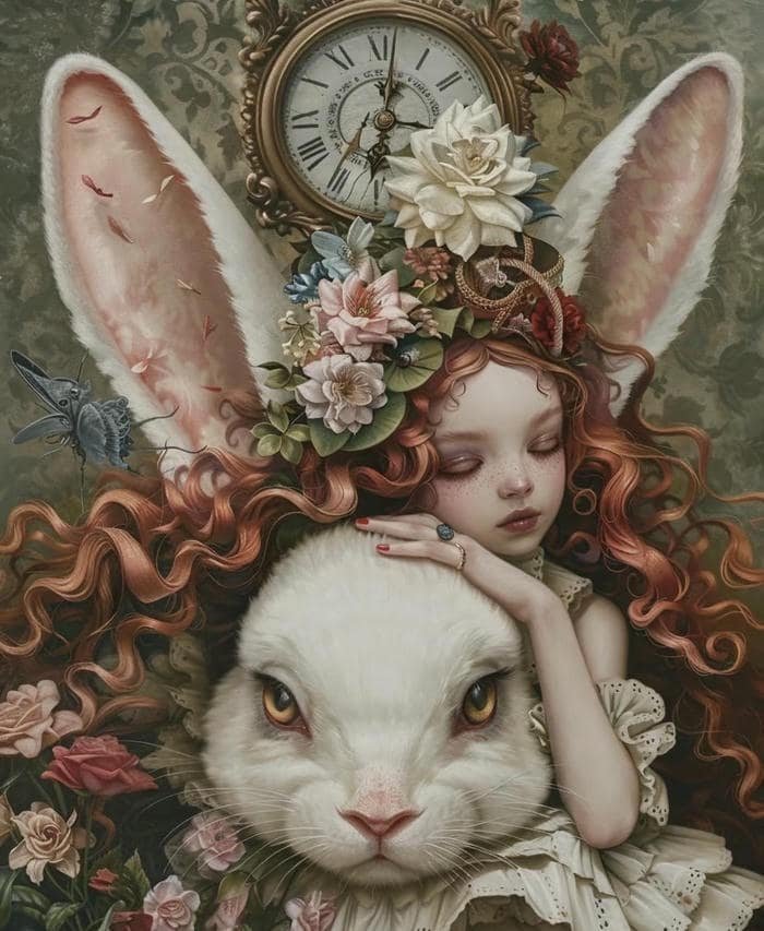 Anime thỏ siêu dễ thương