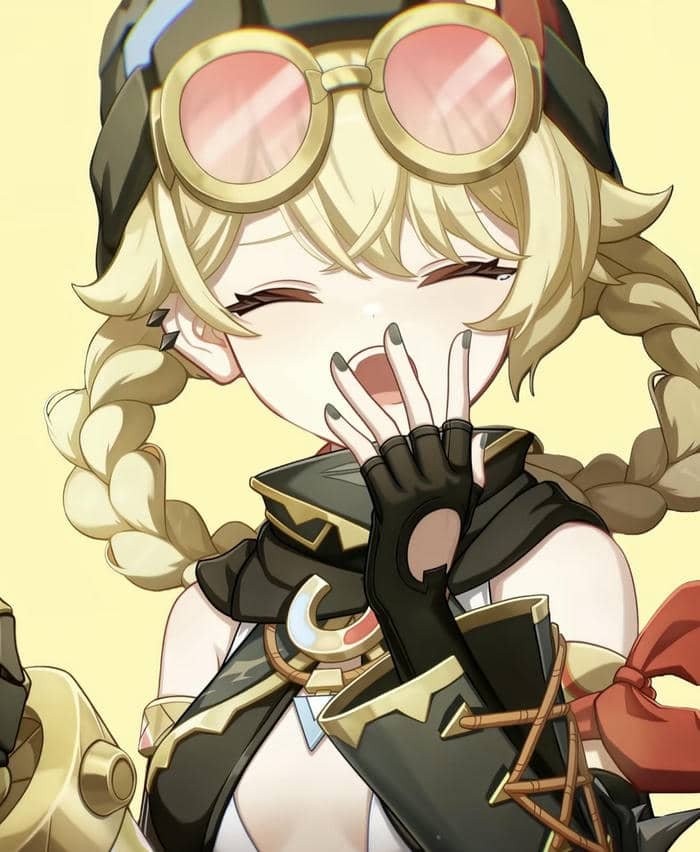 Hình Genshin anime ánh sáng