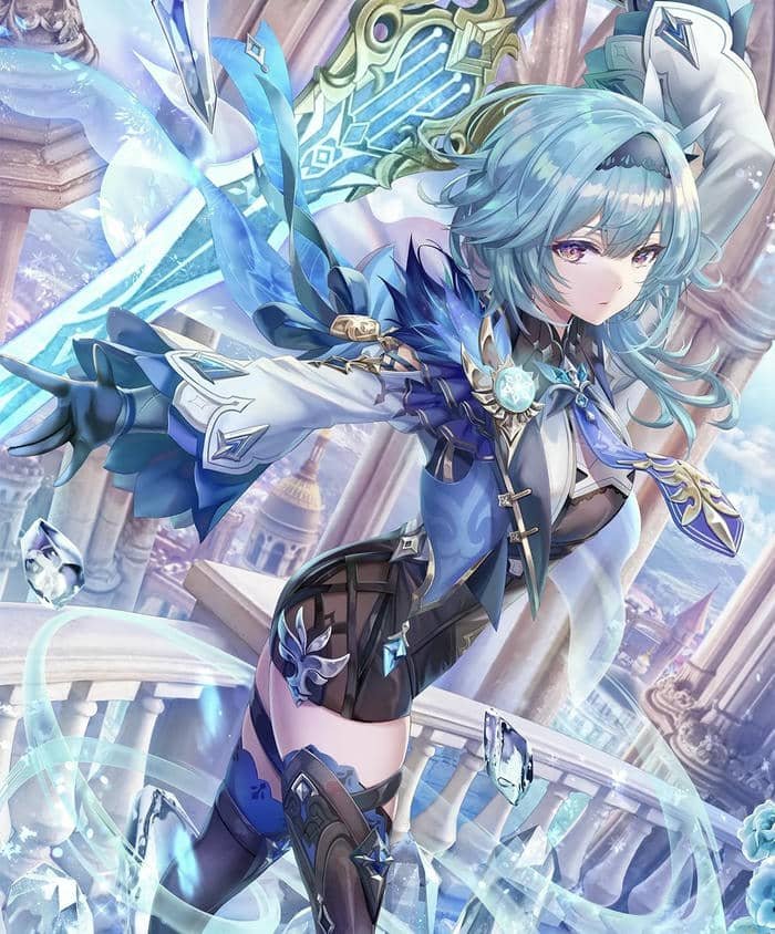 Hình Genshin anime thần thái