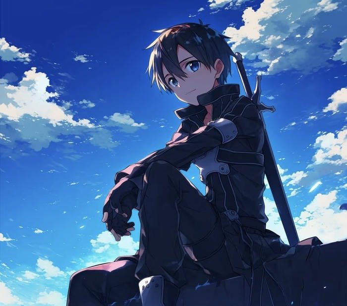 Hình Kirito chiến cảnh