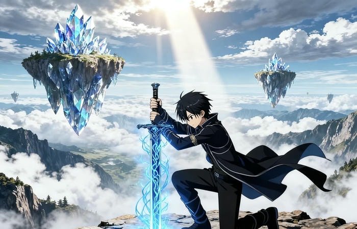 Hình Kirito cool