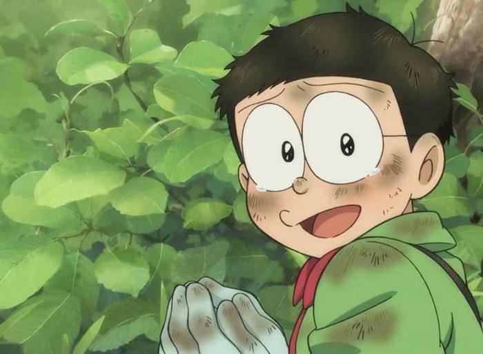 Hình ảnh Nobita buồn khóc