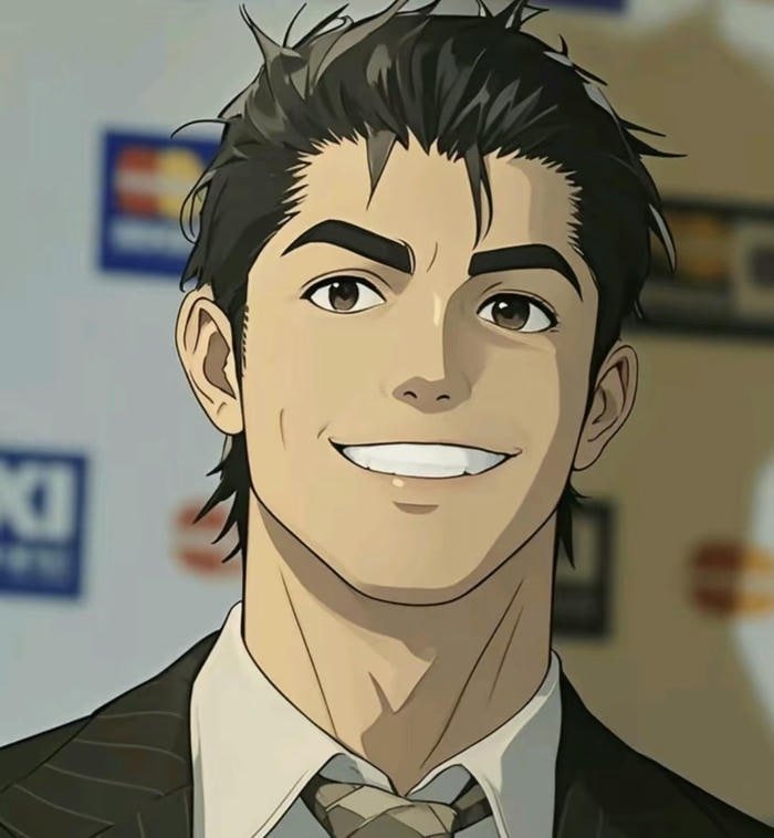Hình Ronaldo anime đặc sắc