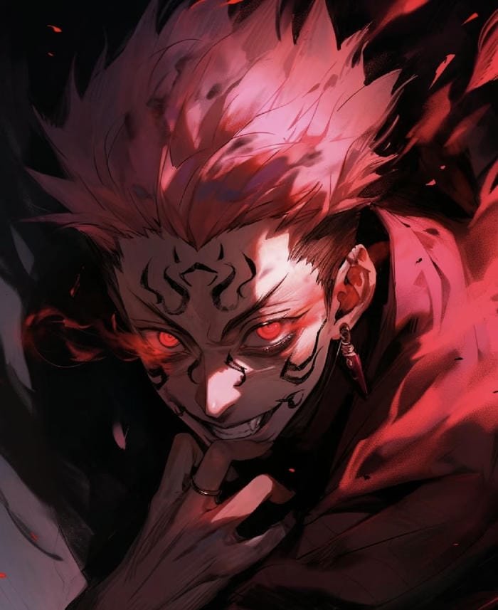 Hình Sukuna anime đặc sắc