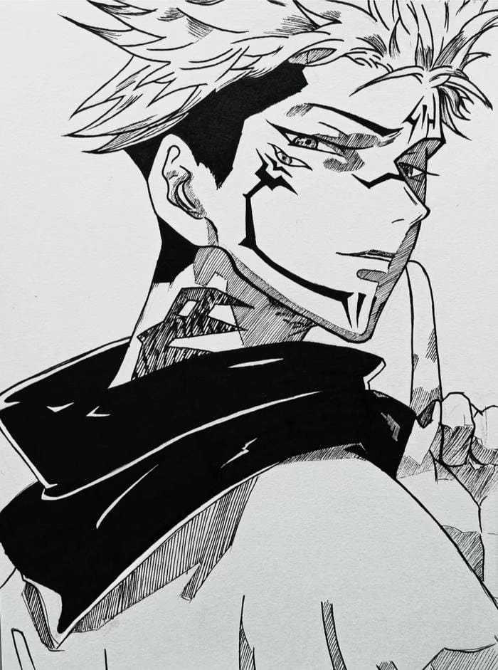 Hình Sukuna anime nổi bật