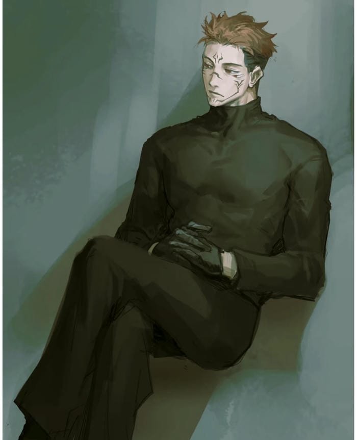 Hình Sukuna thần thái