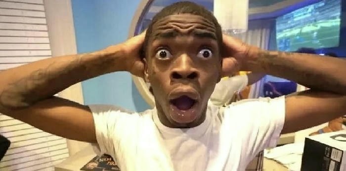 Hình ảnh Meme anh da đen suy nghĩ