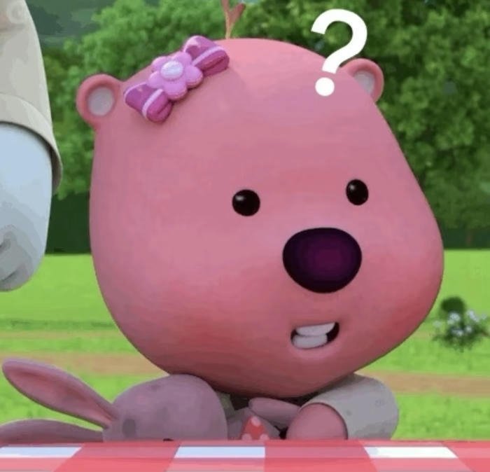 Hình ảnh meme dấu hỏi chấm nhìn vô tri mà mắc cười