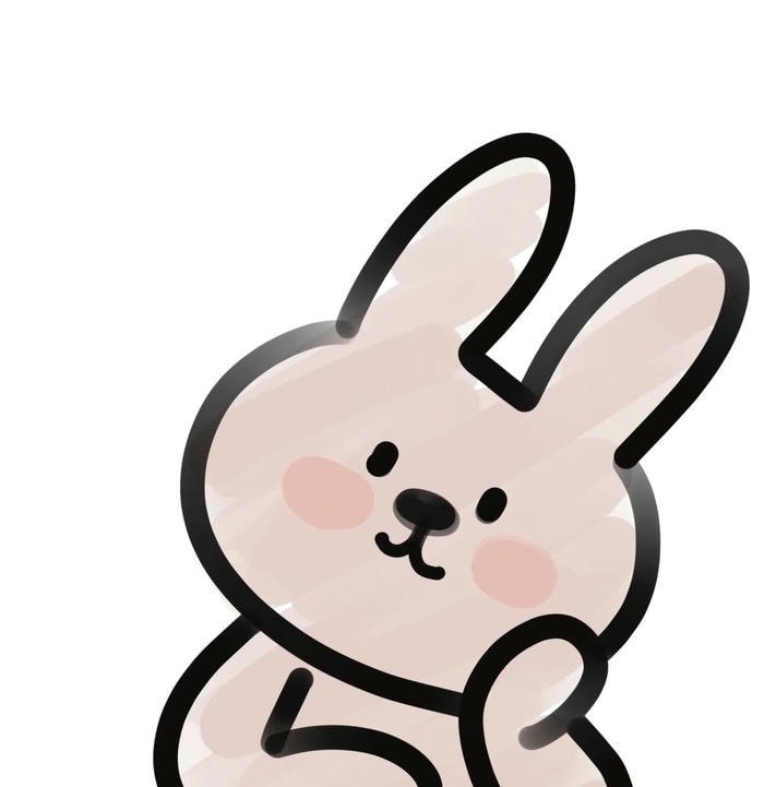 Hình thỏ anime dễ thương